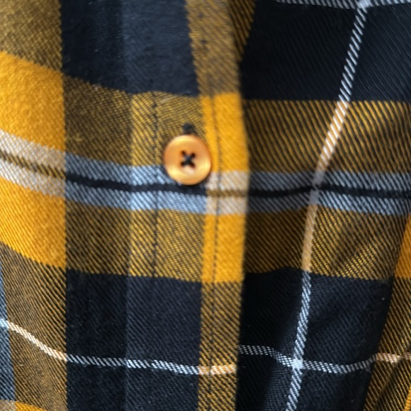 Billy T. Soft flannel XL NWT Urban Plaid Rust - Picture 4 of 7